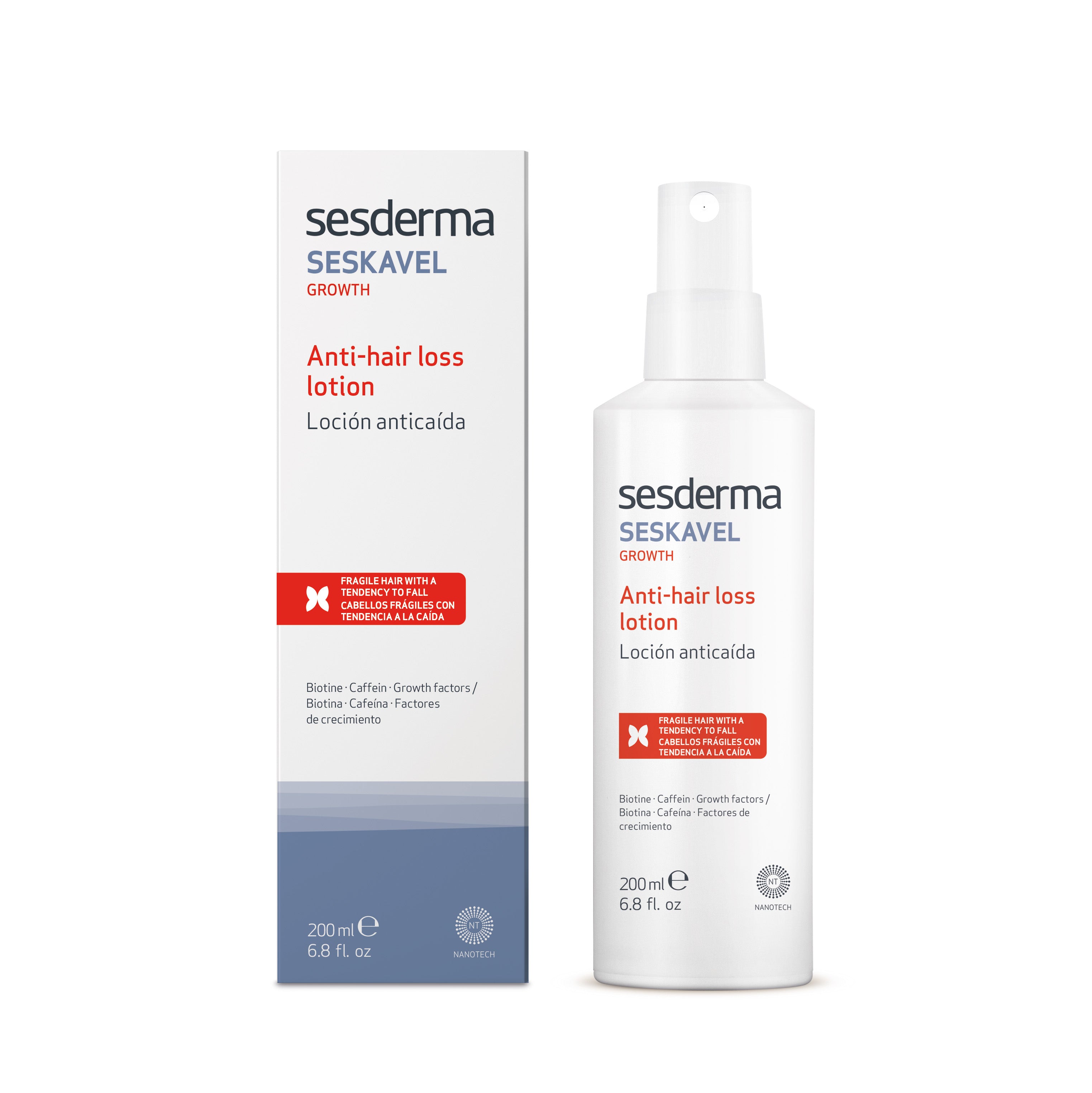 SESKAVEL GROWTH anti-hair loss lotion 200 ml - Unisex