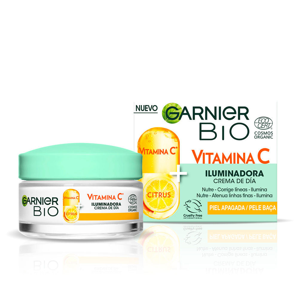 Crème de Jour Éclat Teint Terne Bio Vitamine C Garnier