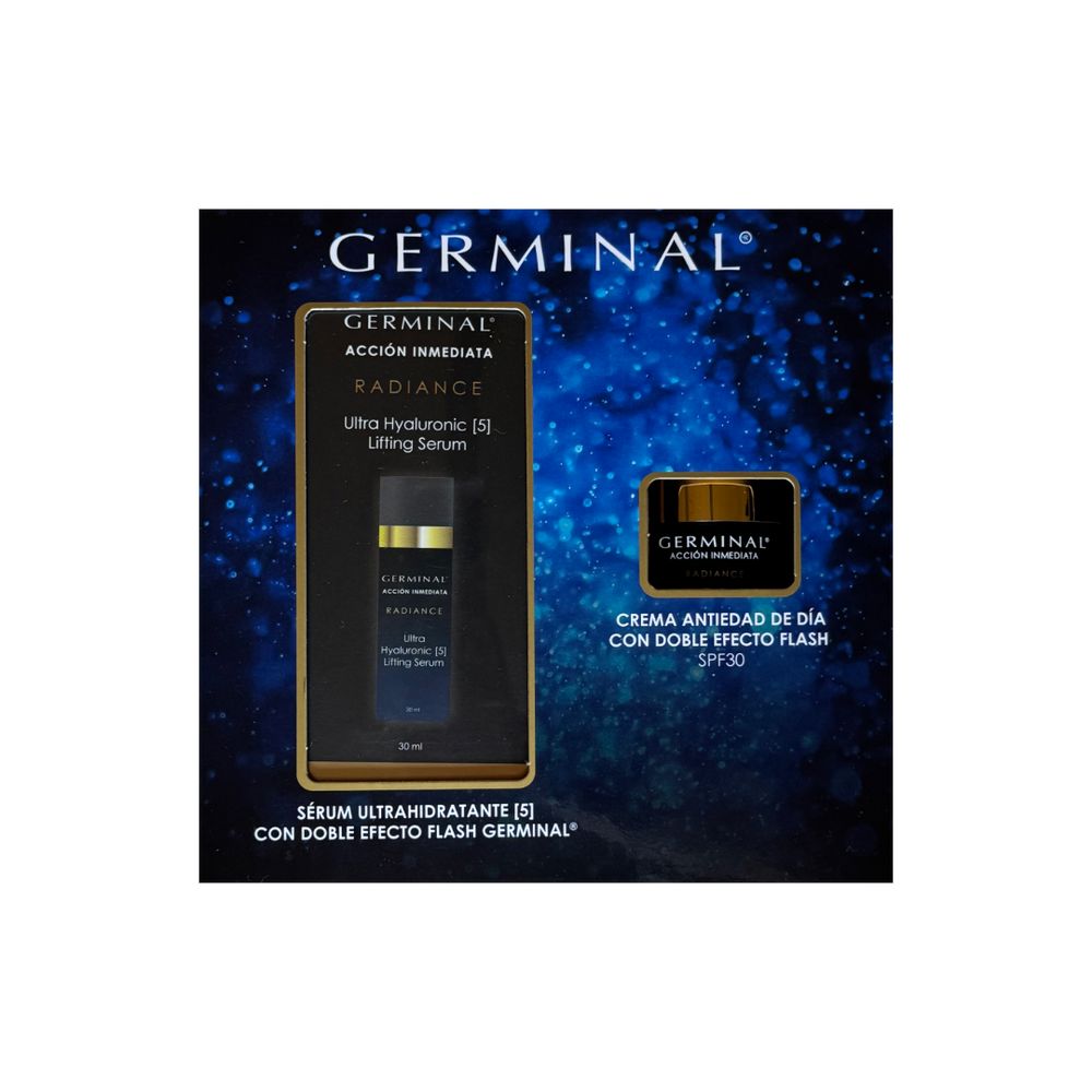 Coffret Sérum Acide Hyaluronique Éclat Duo Germinal