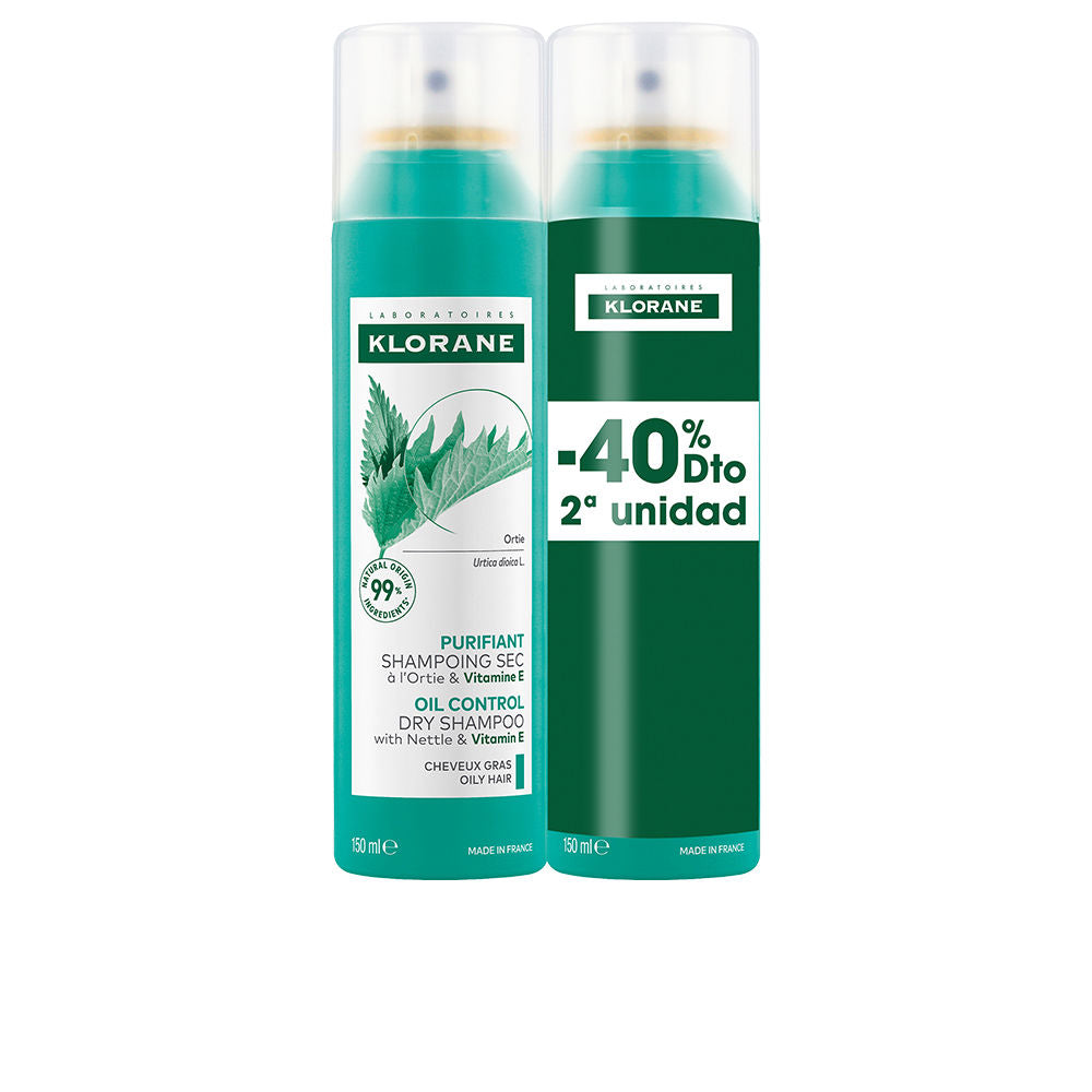 Shampooing sec séborégulateur à l'ortie