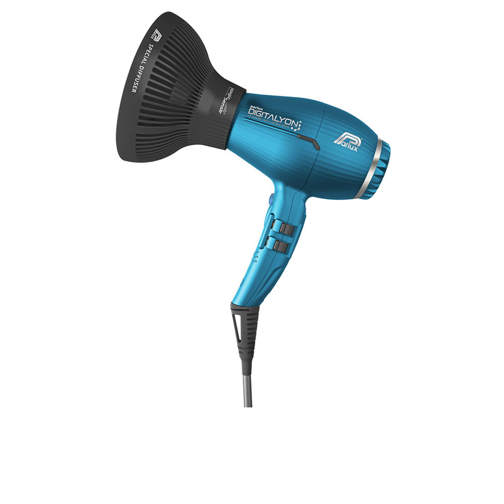 Coffret sèche-cheveux Parlux Digitalyon (bleu)