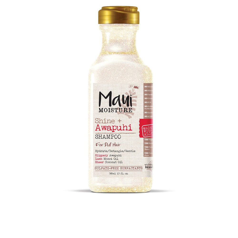 AWAPUHI hidratación cabello apagado champú 385 ml - Plureals