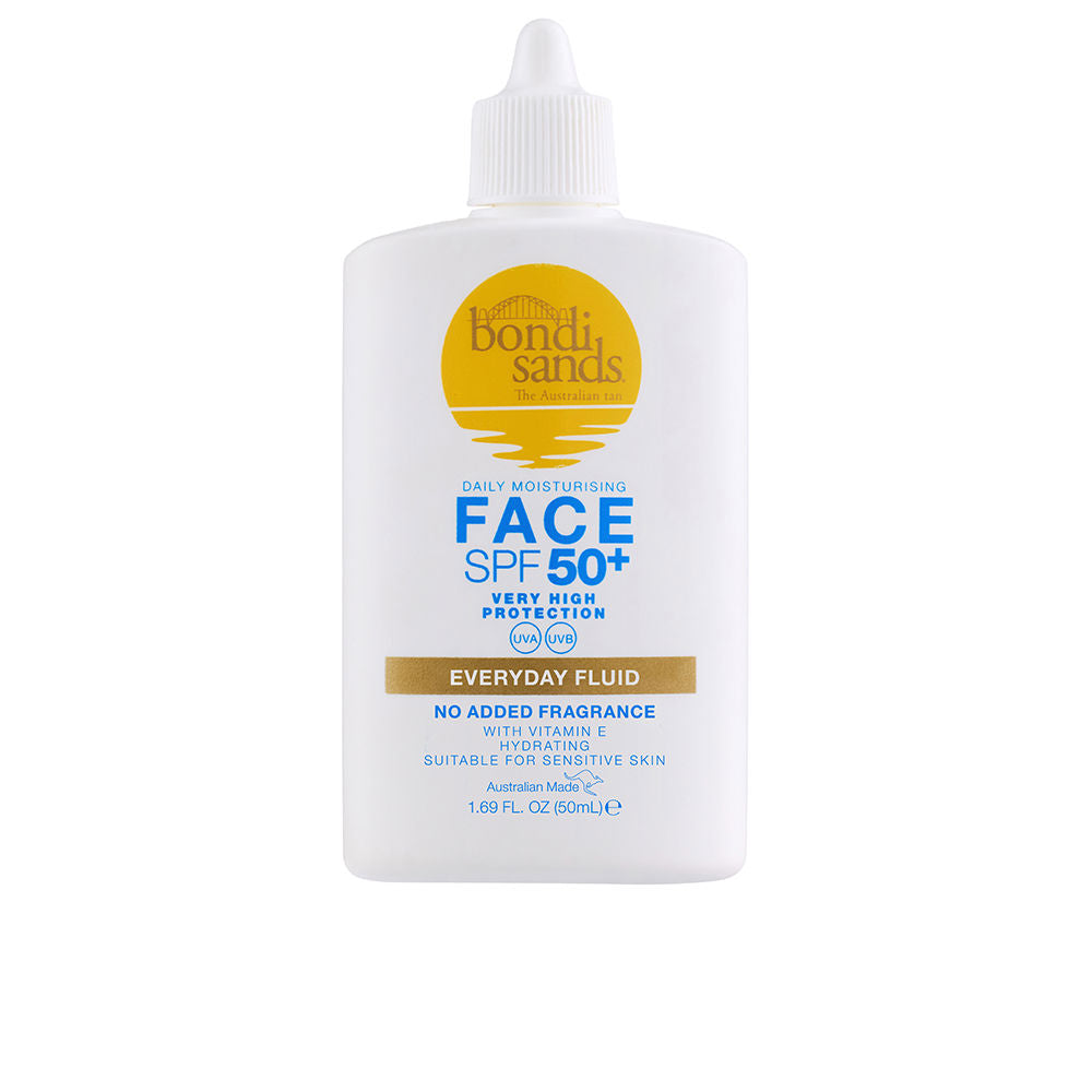 EVERYDAY unscented facial fluid SPF50+ 50 ml - Plureals