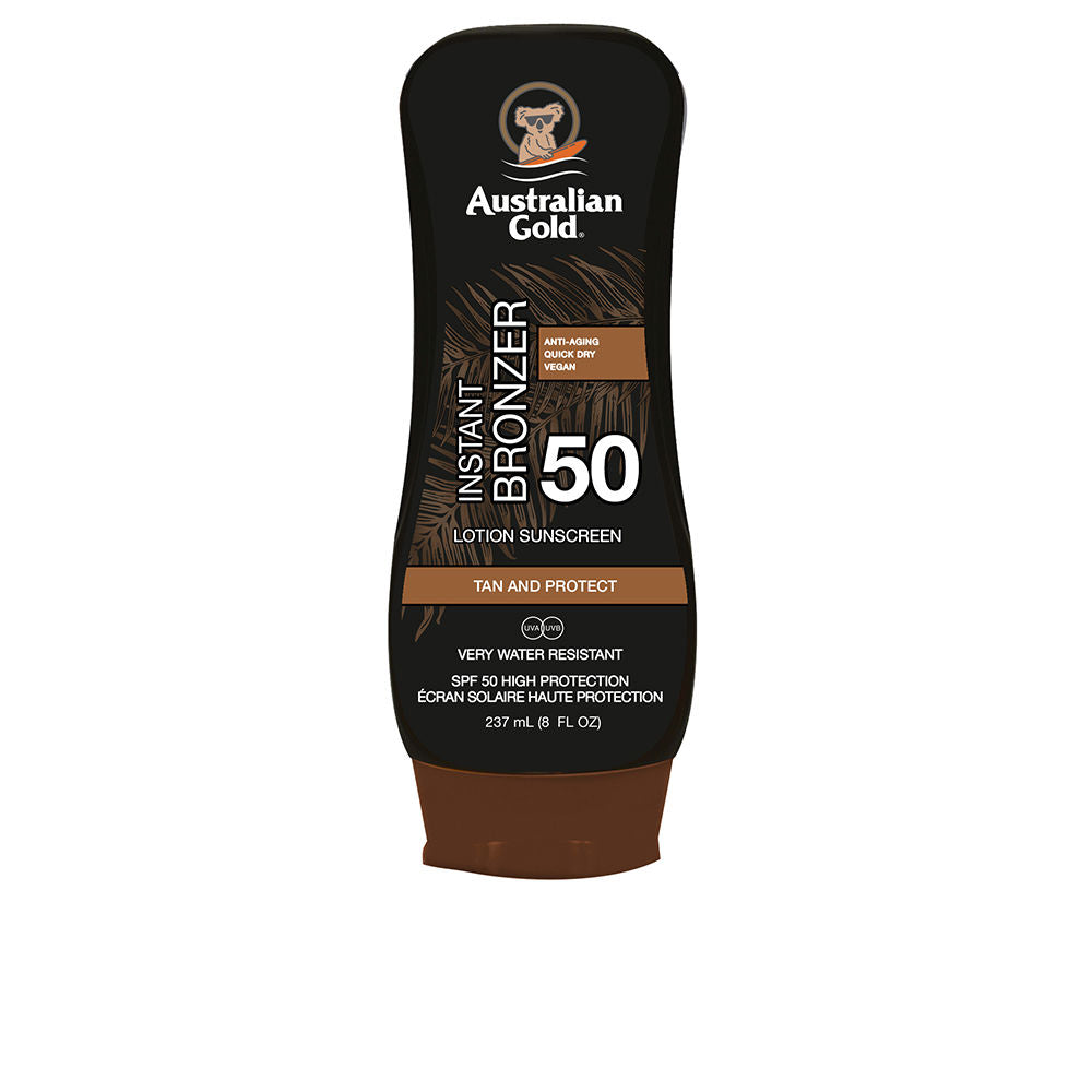SUNSCREEN SPF50 lotion with bronzer 237 ml - Plureals