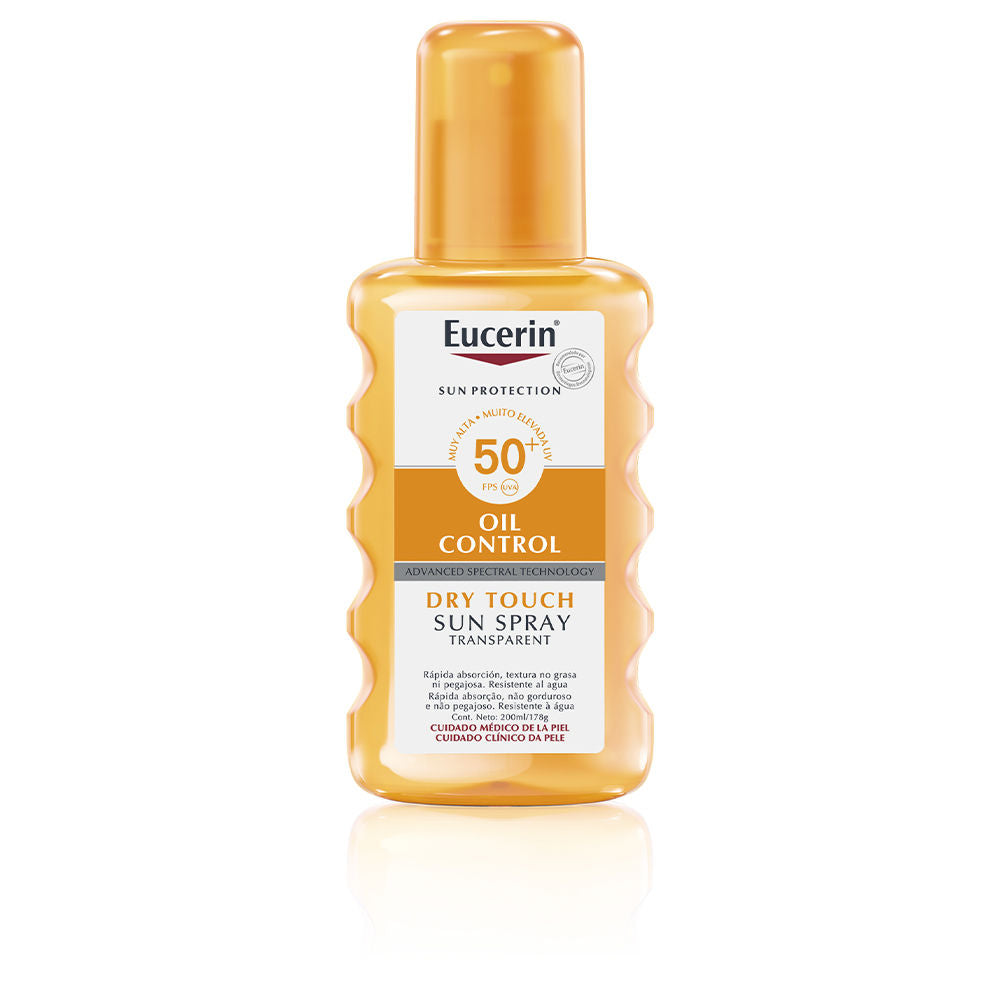 SUN PROTECTION oil dry touch transparent  SPF50+ 200 ml