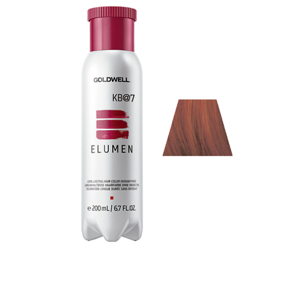 ELUMEN long lasting hair color oxidant free #KB@7 200 ml - Woman - Plureals