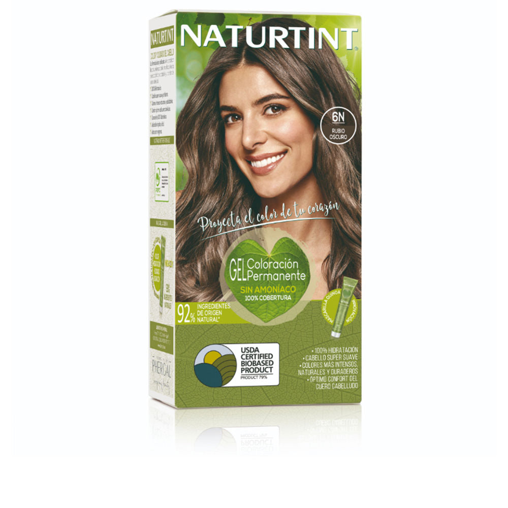 NATURTINT ammonia-free dye #6N-Dark Blonde 170 ml - Plureals