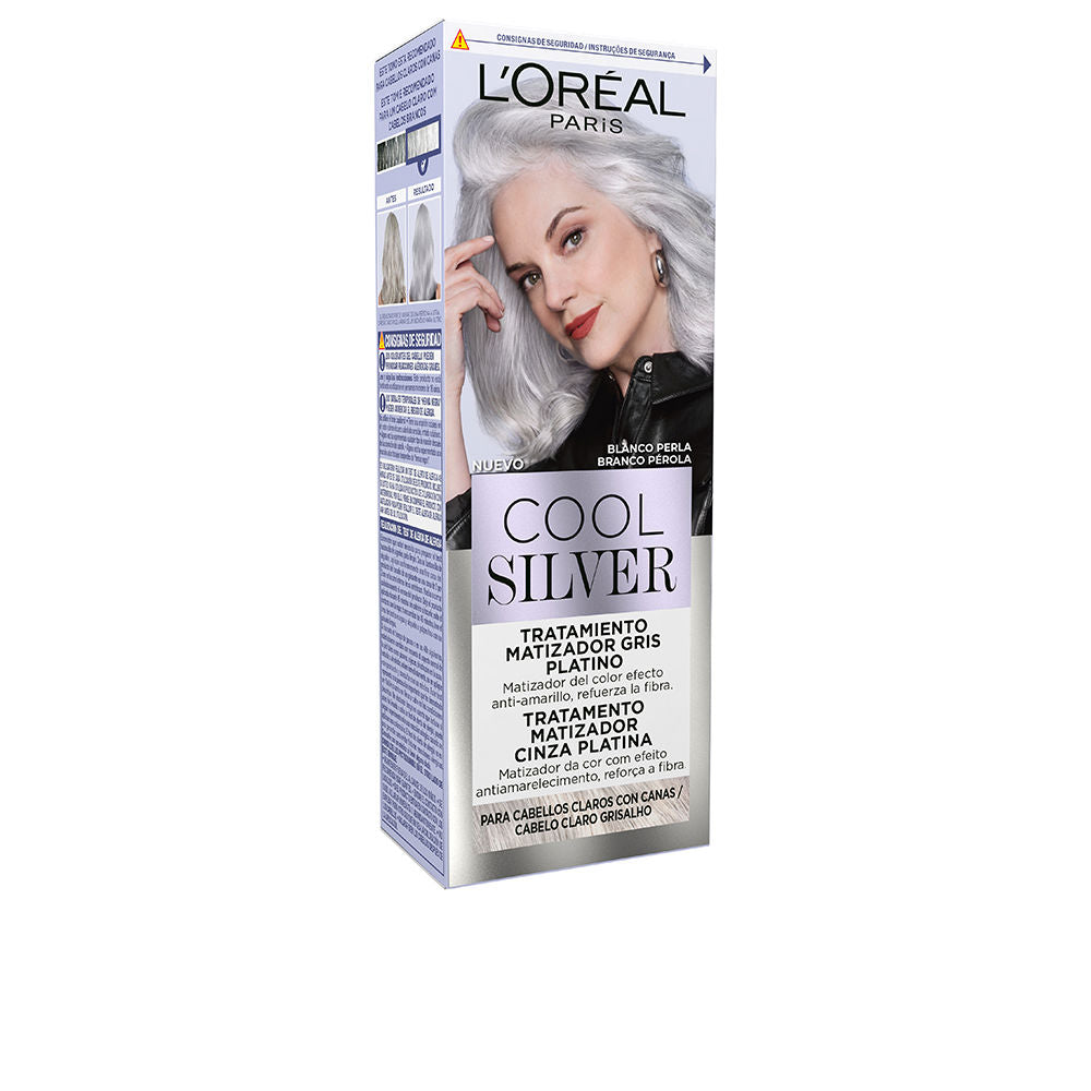 COOL SILVER platinum gray toning treatment #Pearl White 1 u - Plureals