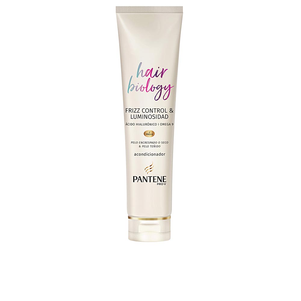 PANTENE HAIR BIOLOGY FRIZZ & LUMINOSIDAD acondicionador 160 ml - Plureals