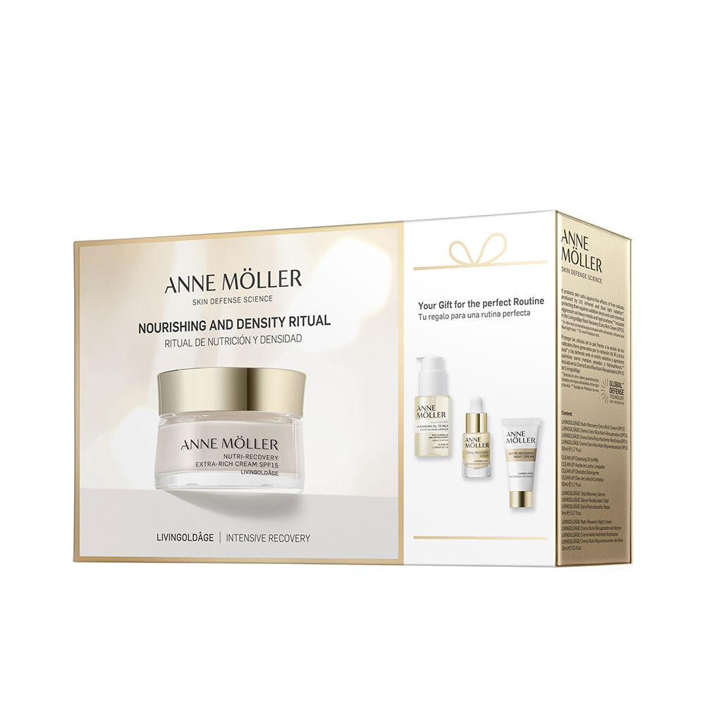 Coffret Crème Extra-Riche Nutri-Récupératrice SPF15 4 pcs Anne Möller