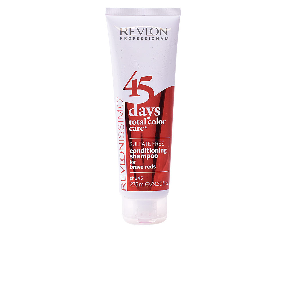 45 DAYS conditioning shampoo for brave reds 275 ml - Unisex - Plureals