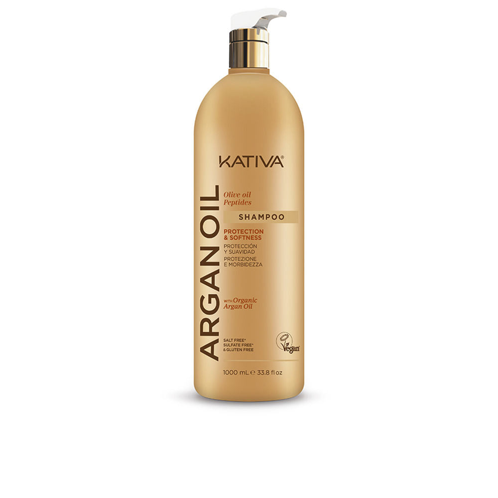 KATIVA ARGAN OIL champú reparador 1000 ml