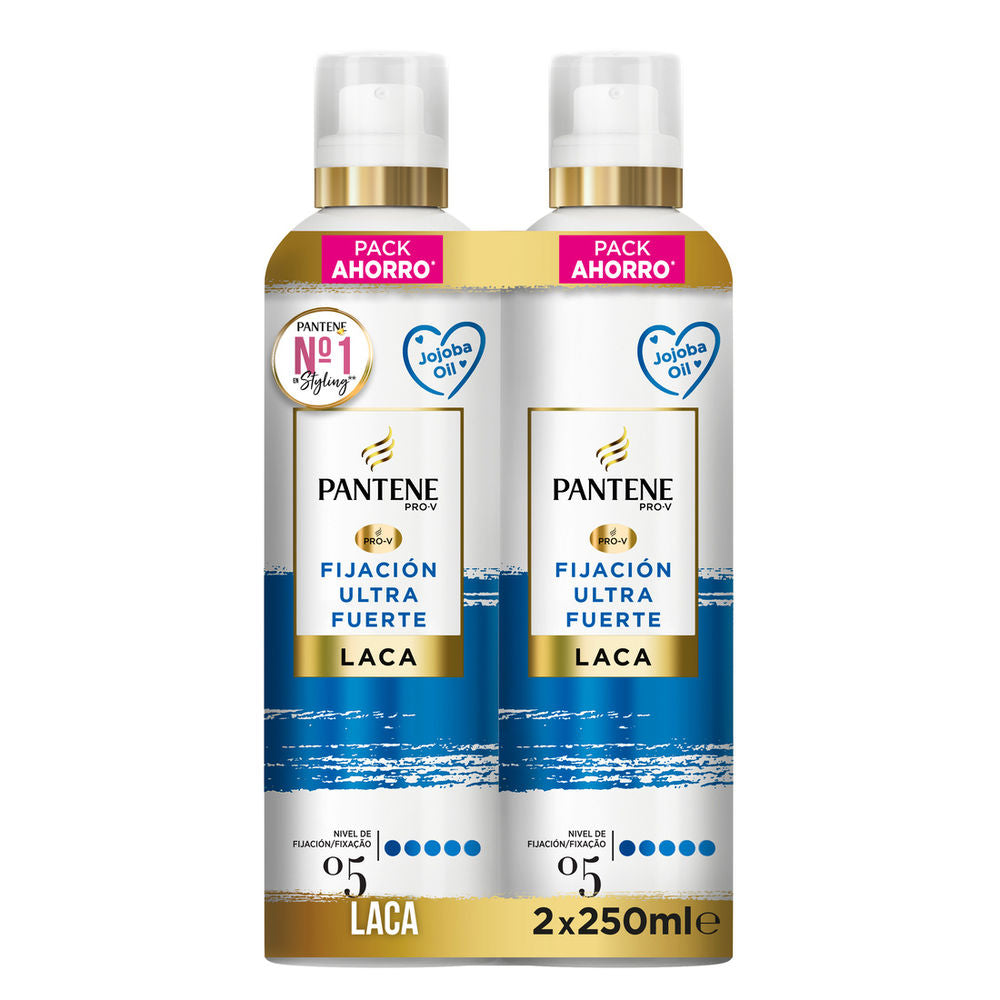 PANTENE ULTRA STRONG LACQUER LOT 2 x 250 ml - Plureals