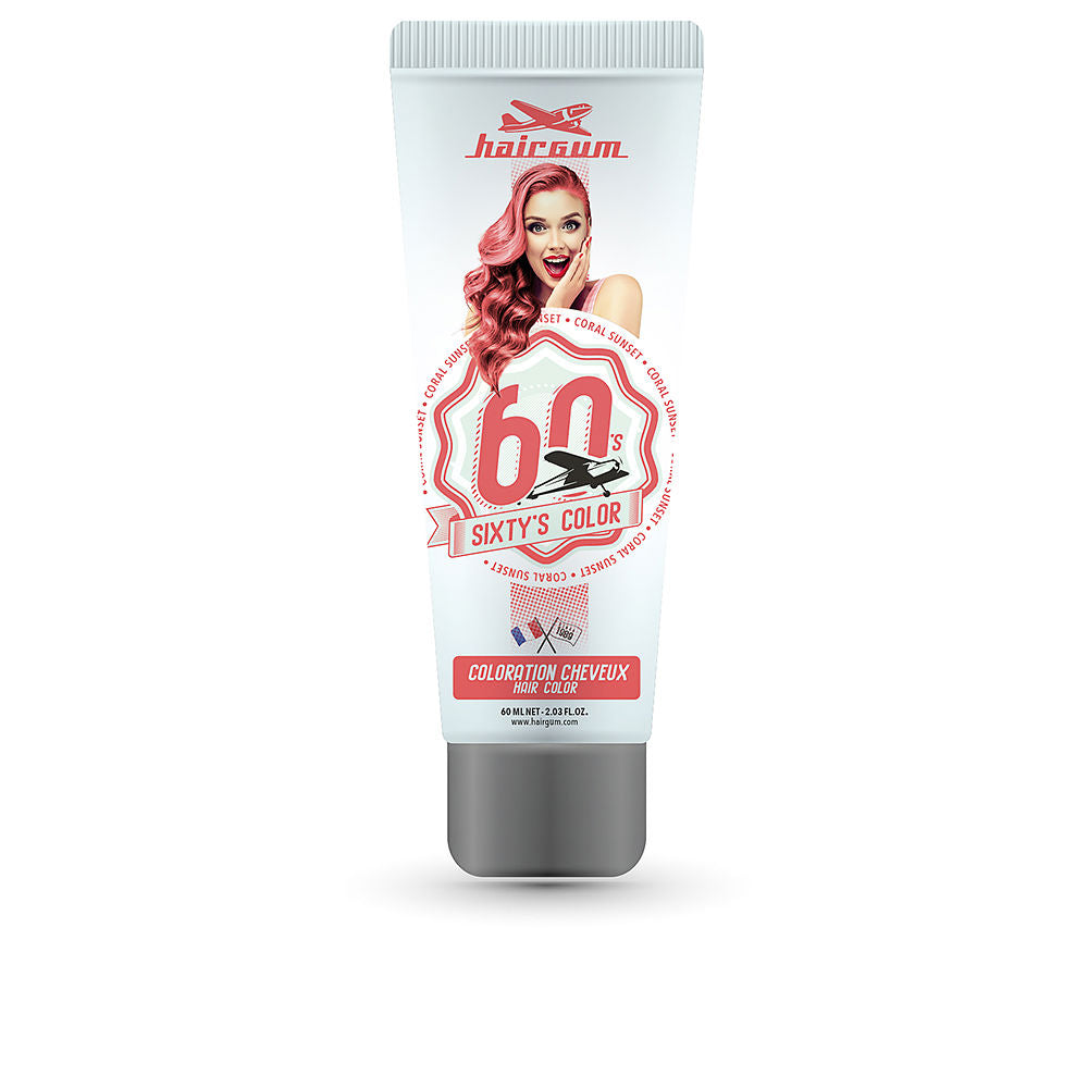 SIXTY'S COLOR hair color #coroal sunset - Plureals