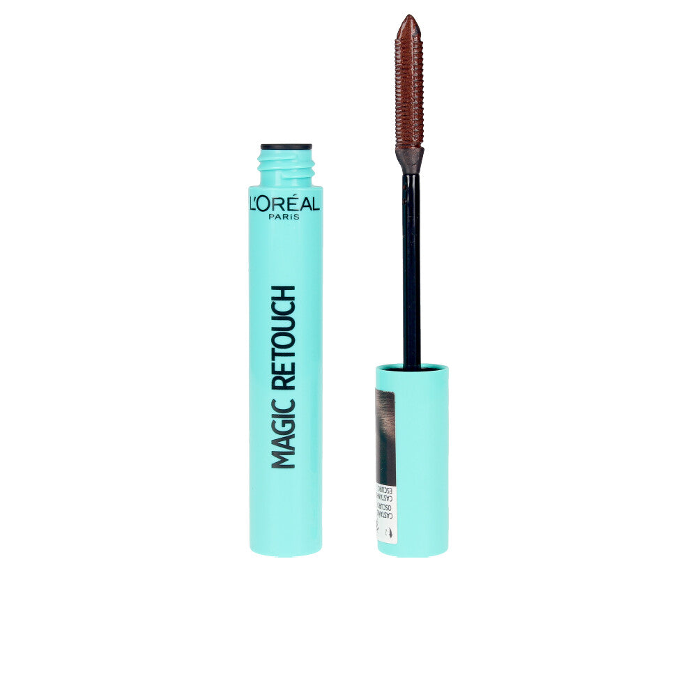 MAGIC RETOUCH brush covers gray hair #dark brown 8 ml - Plureals