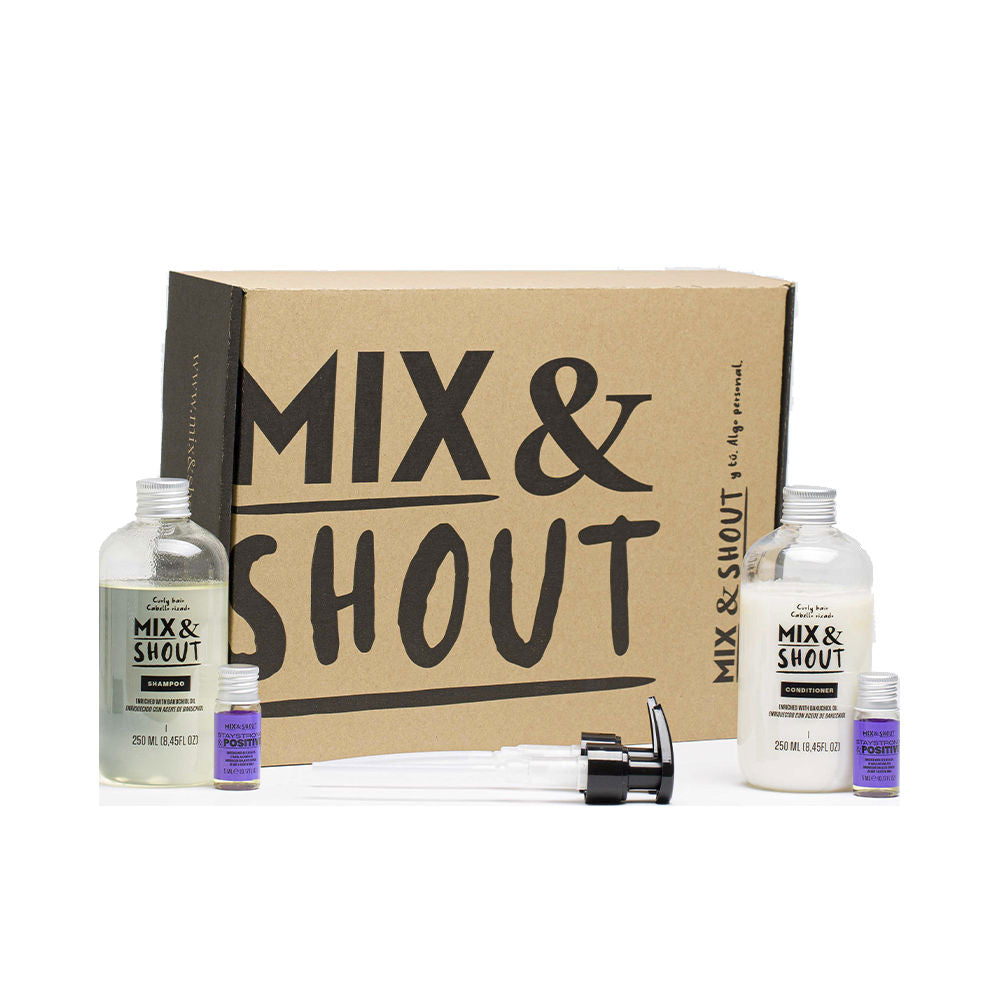 Coffret routine protectrice pour cheveux bouclés (4 produits)