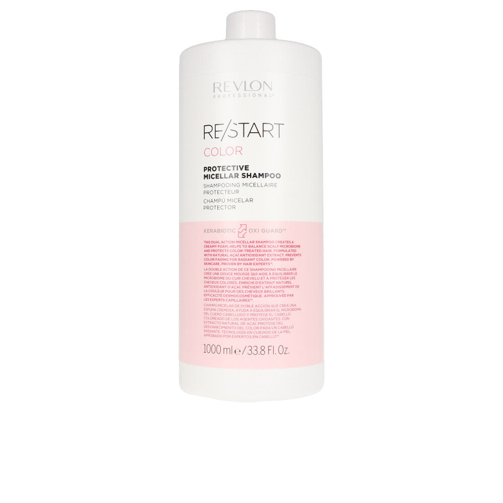RE-START color protective micellar shampoo 1000 ml - Plureals
