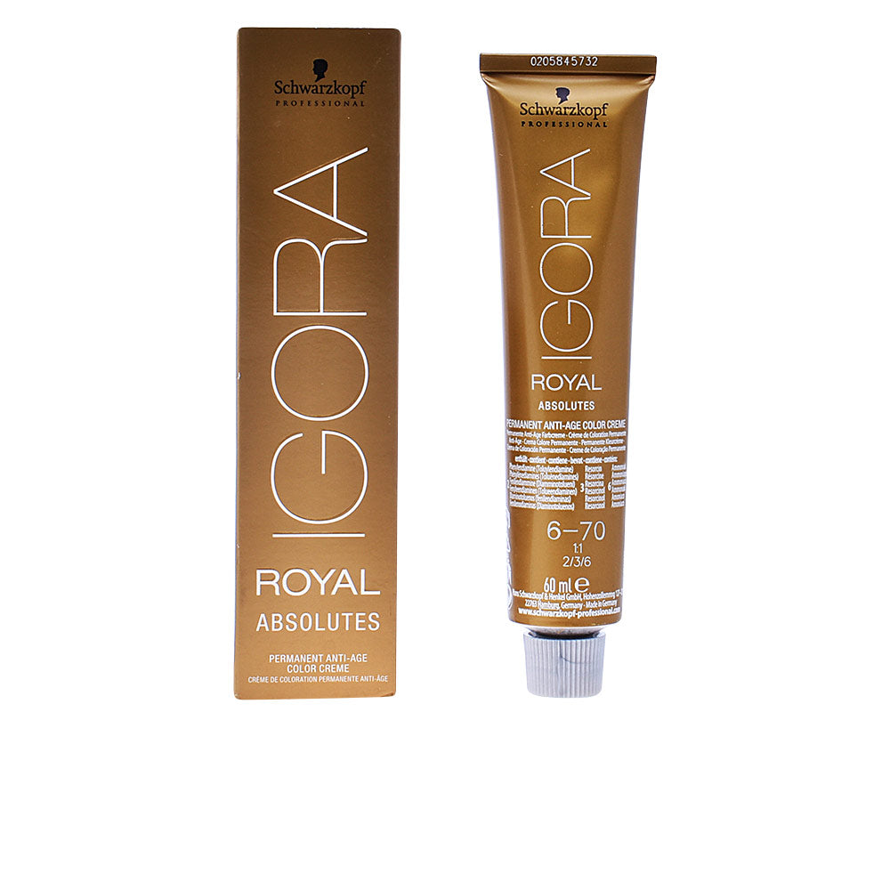 Coloration permanente cheveux matures — 6-70 Blond foncé cuivré