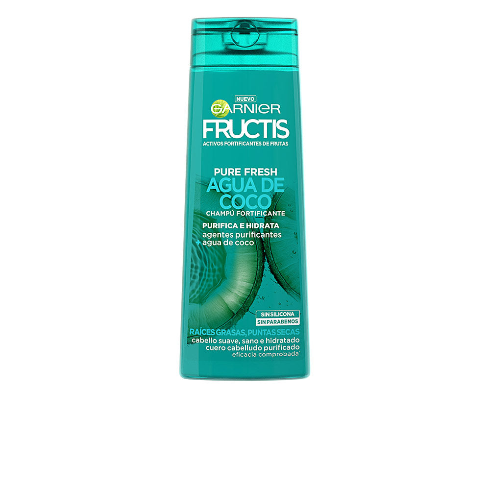 FRUCTIS PURE FRESH coconut water fortifying shampoo 360 ml - Plureals