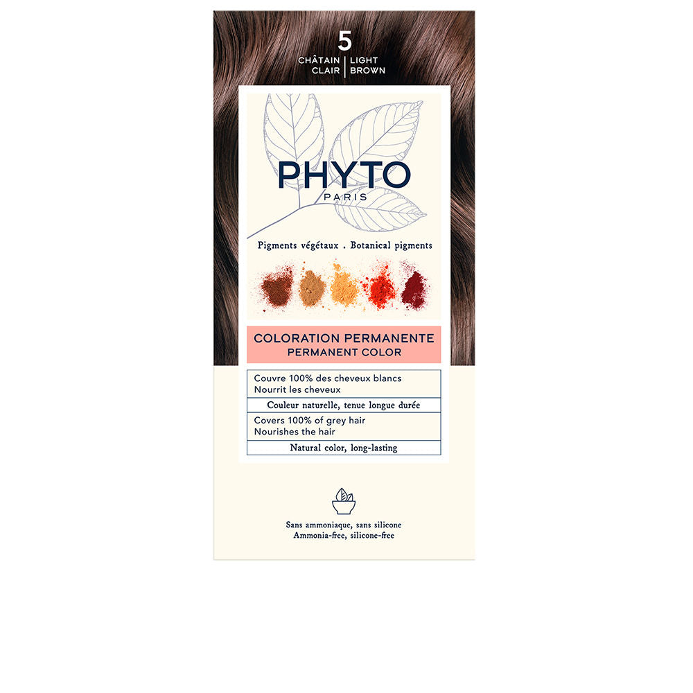 Coloration permanente aux pigments végétaux — n°5 Châtain clair