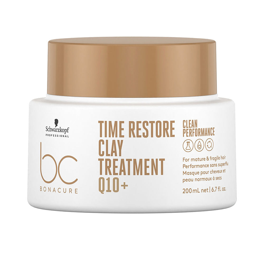 Soin-argile fortifiant pour cheveux matures