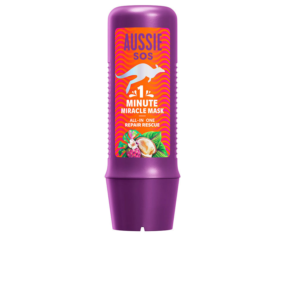 AUSSIE SOS 1 MINUTE MIRACLE REPAIR RESCUE mask 250 ml - Plureals
