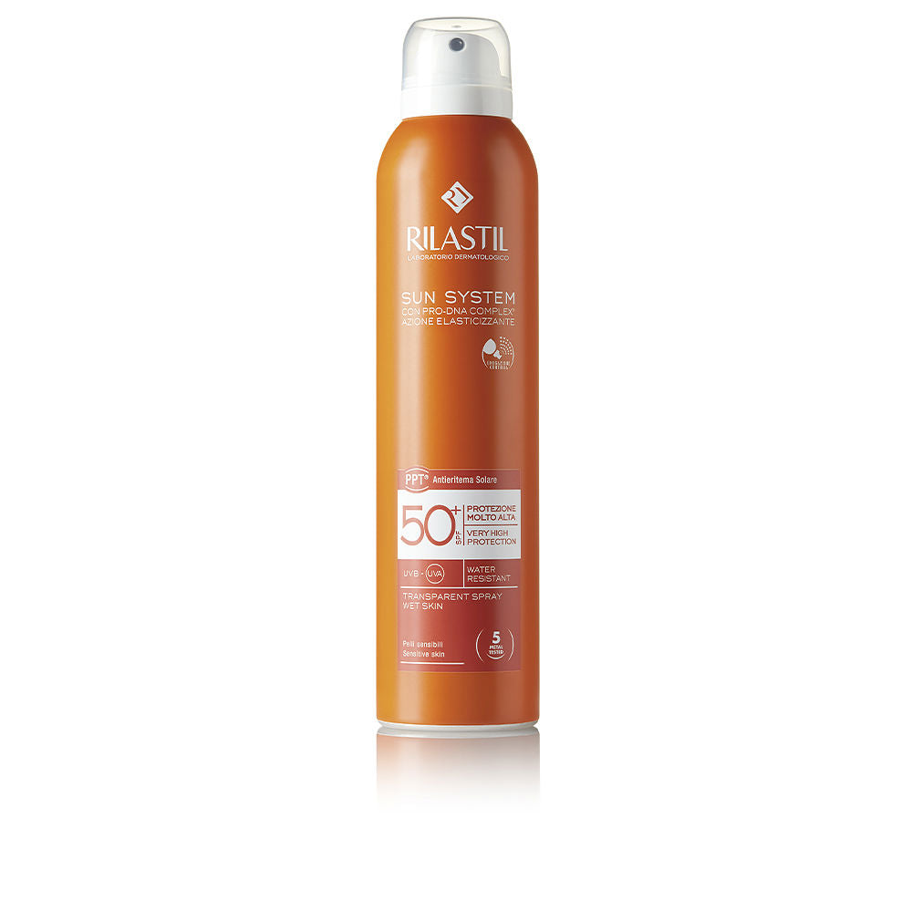 SUN SYSTEM SPF50+ transparent spray 200 ml - Plureals