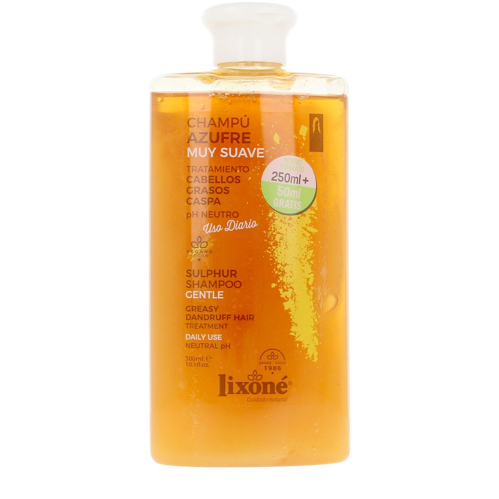 AZUFRE anti-grease anti-dandruff vegan shampoo 300 ml - Plureals