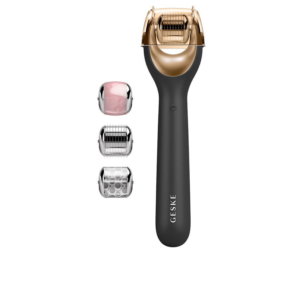 Roller Facial Micro-Aiguilles 9-en-1 Guidé App #Noir Geske