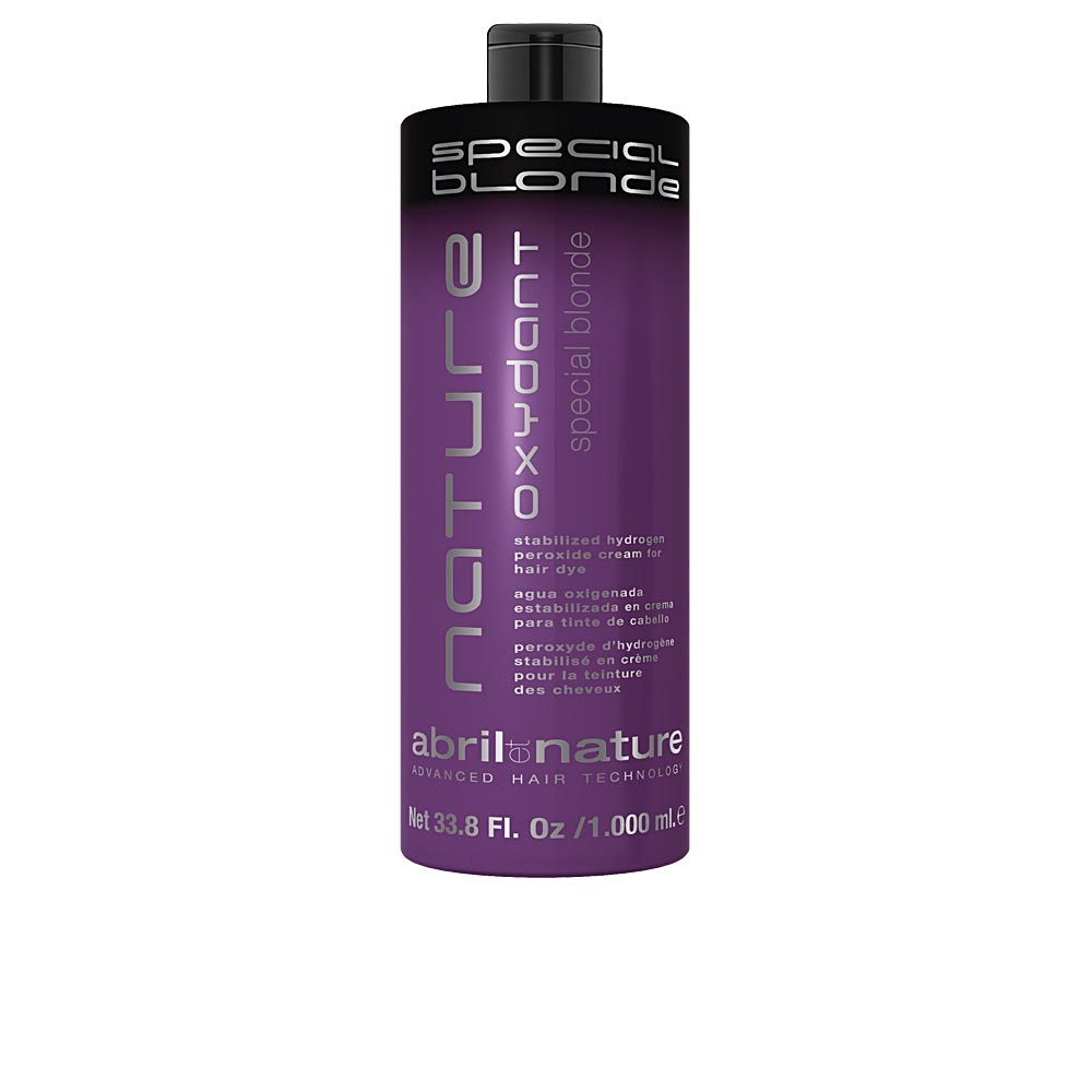 NATURE OXYDANT SPECIAL BLONDE hydrogen peroxide cream 1000 ml - Plureals