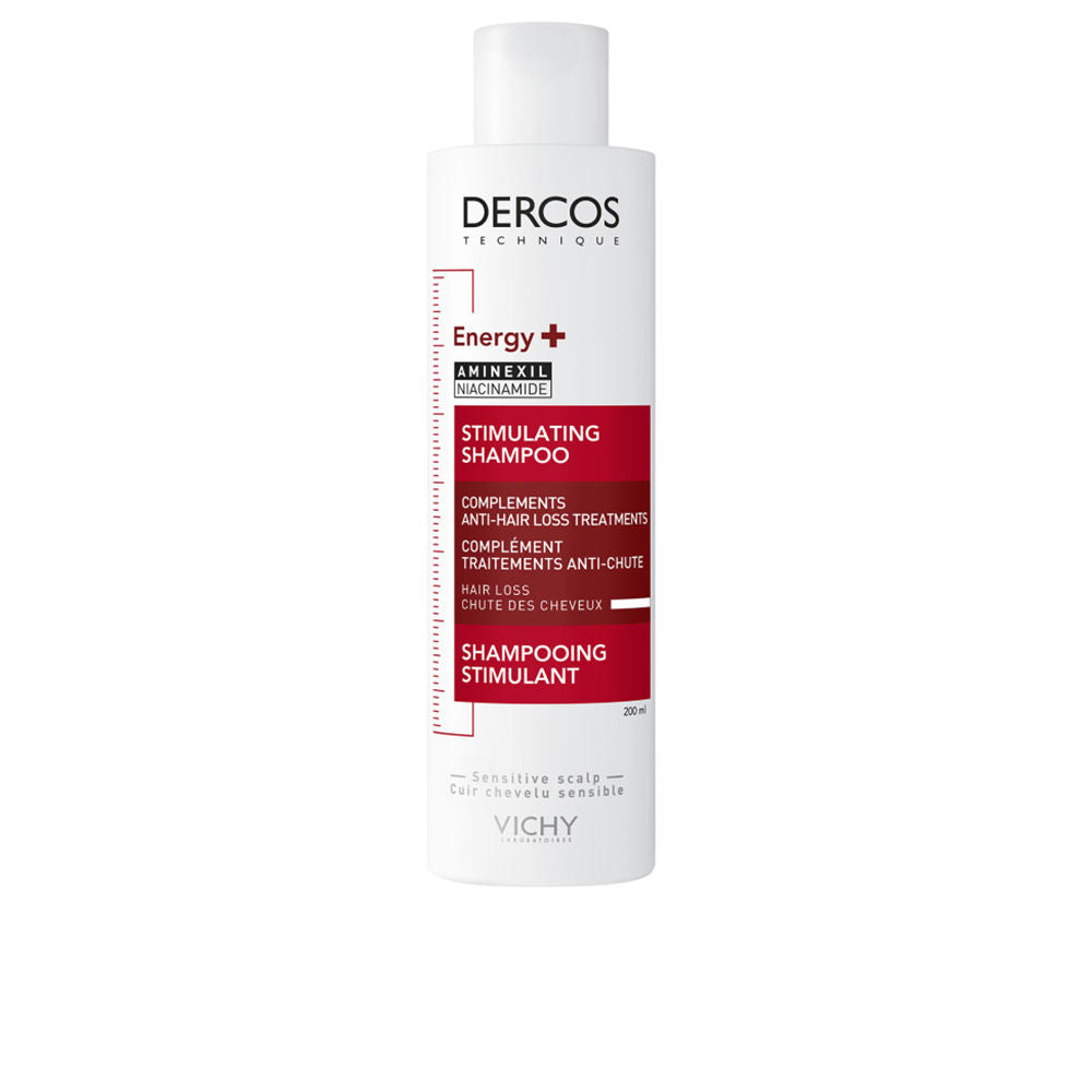 DERCOS ENERGY+ stimulating shampoo 200 ml - Plureals