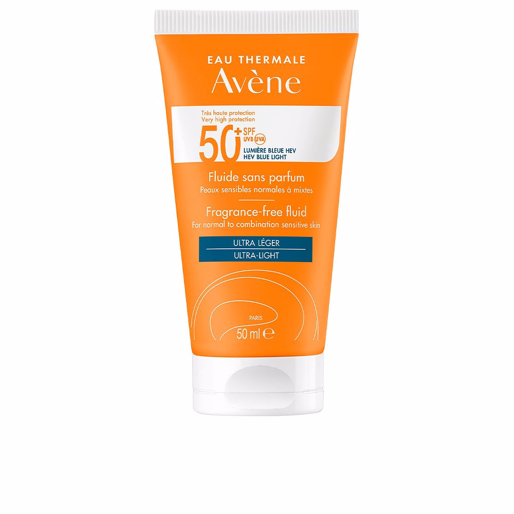 SOLAIRE HAUTE PROTECTION fluido sin perfume SPF50+ 50 ml - Plureals