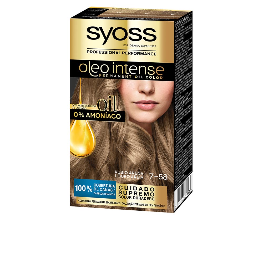 OLEO INTENSE ammonia-free hair color #7.58-sand blonde 5 pz - Woman