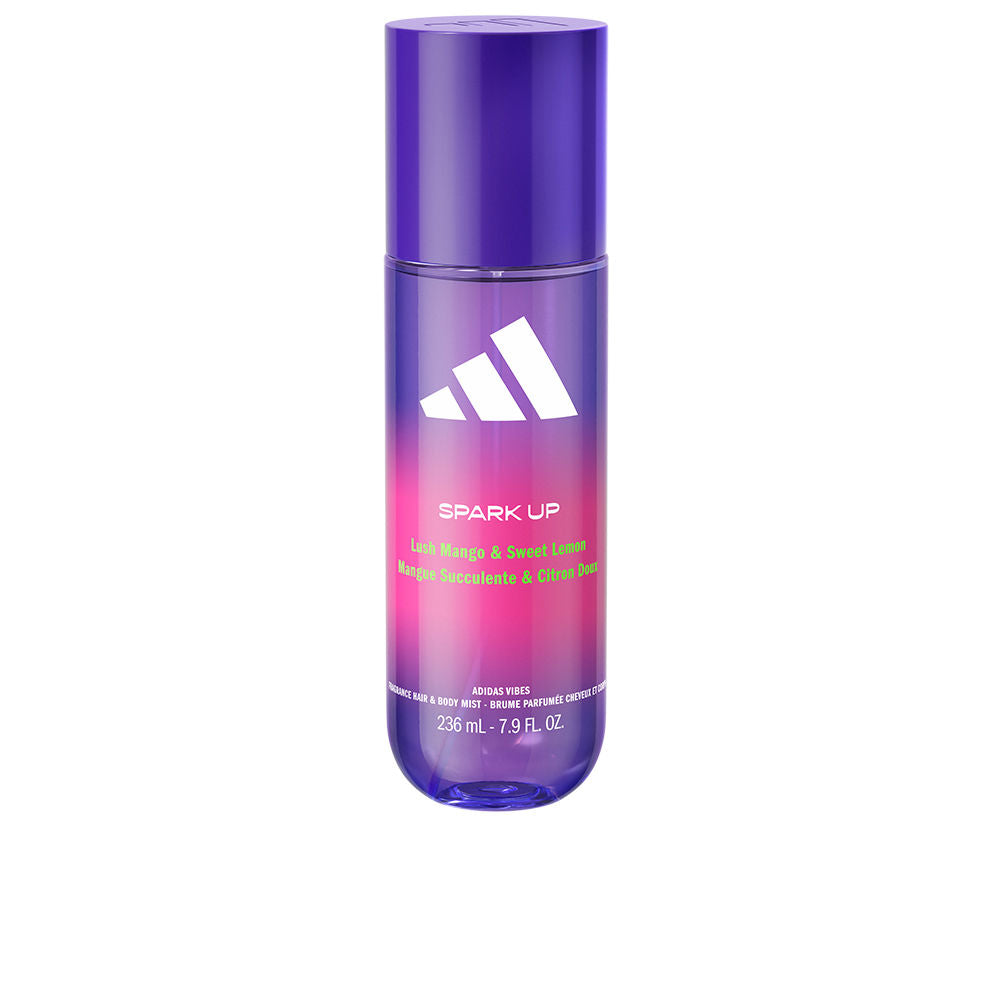 ADIDAS VIBES WOMAN SPARK UP fragrance hair & body mist 236 ml - Plureals