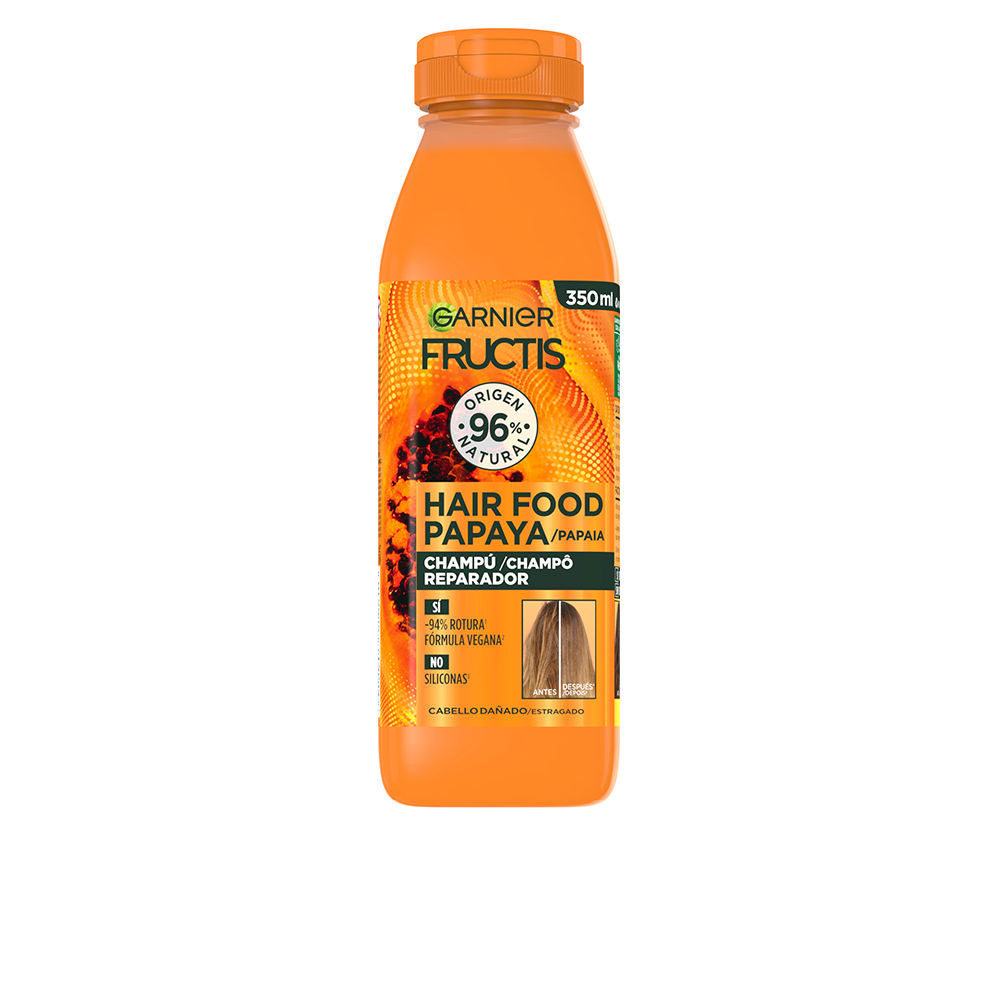 FRUCTIS HAIR FOOD PAPAYA repairing shampoo 350 ml - Plureals