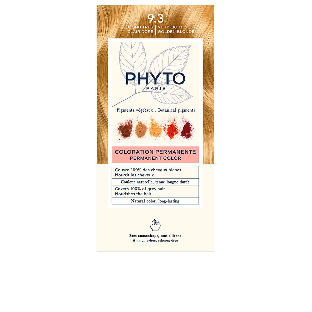 Coloration permanente aux pigments végétaux — n°9.3 Blond très clair doré
