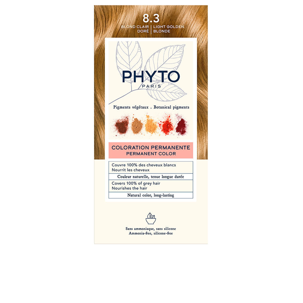 Coloration permanente aux pigments végétaux — n°8.3 Blond clair doré