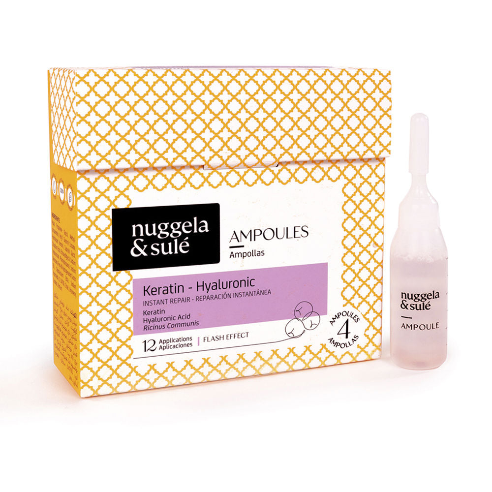 Ampoules à la kératine et acide hyaluronique
