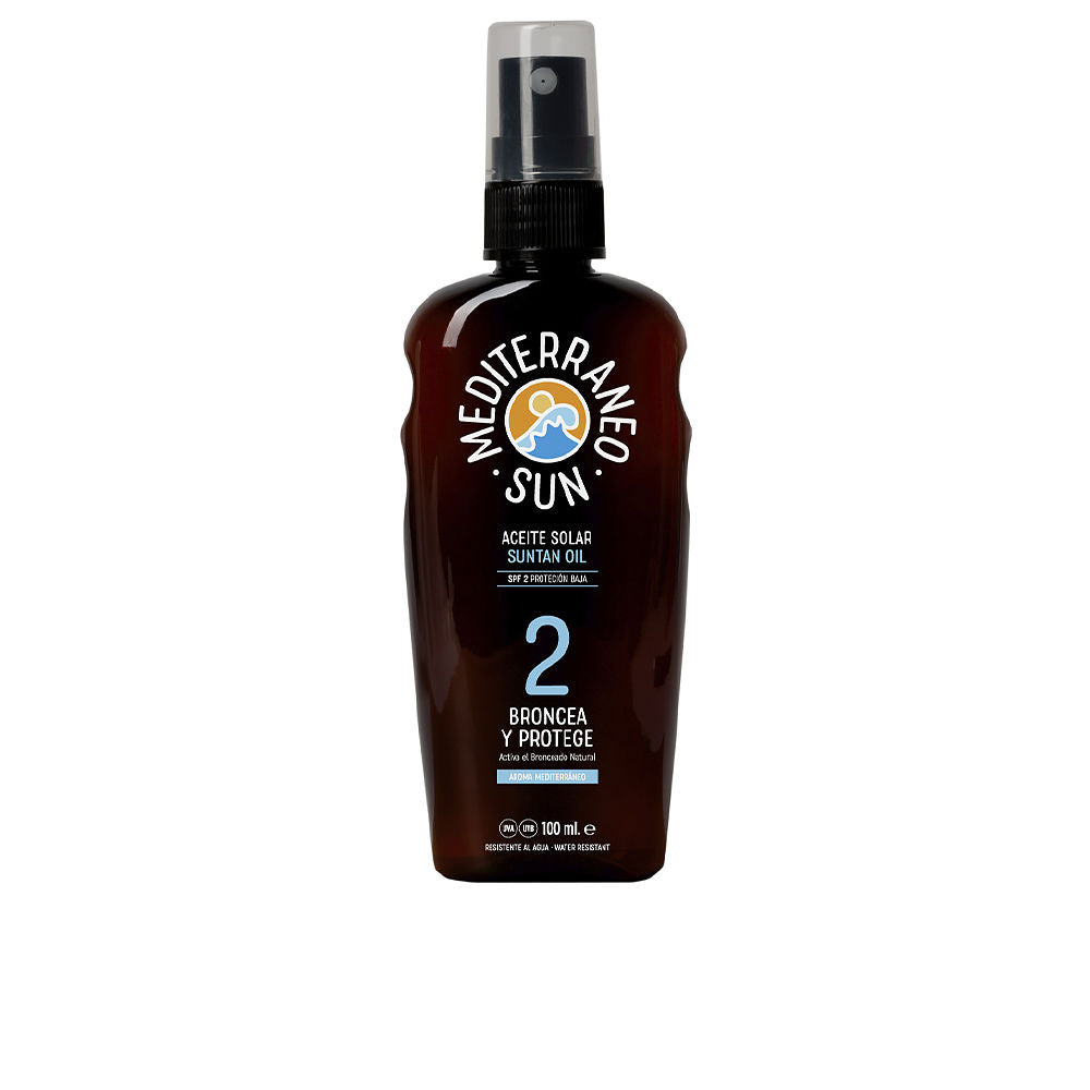 TAN &amp; PROTECT sun oil SPF2 100 ml - Plureals