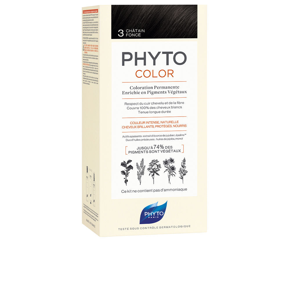 PHYTOCOLOR #3-castaño oscuro 4 u