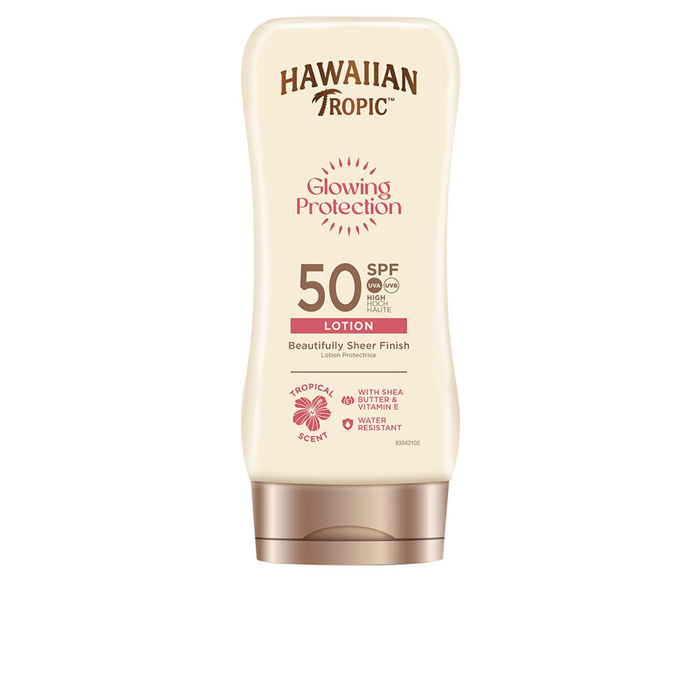 GLOWING PROTECTION ultra radiance sun lotion SPF50+ 180 ml - Plureals