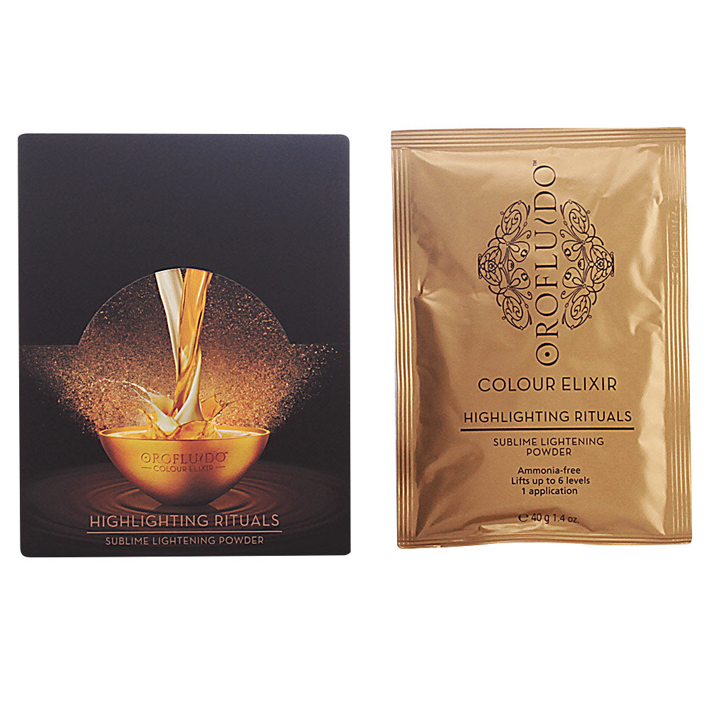 OROFLUIDO HL rituals lightening powder 8 x 40 gr - Woman