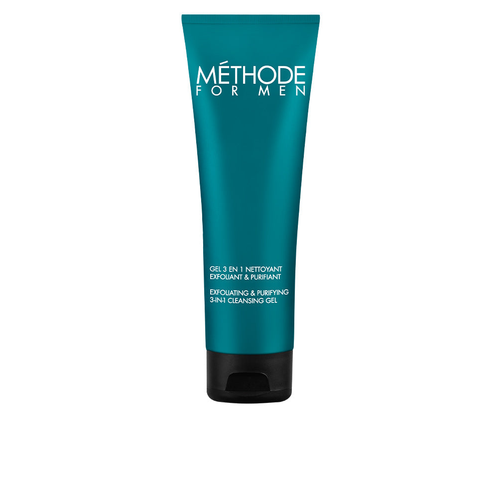 Gel 3-en-1 Nettoyant Exfoliant & Purifiant Homme