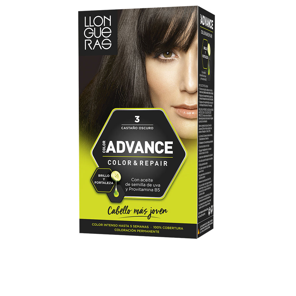 COLOR ADVANCE #3-castaño oscuro 1 u - Unisex