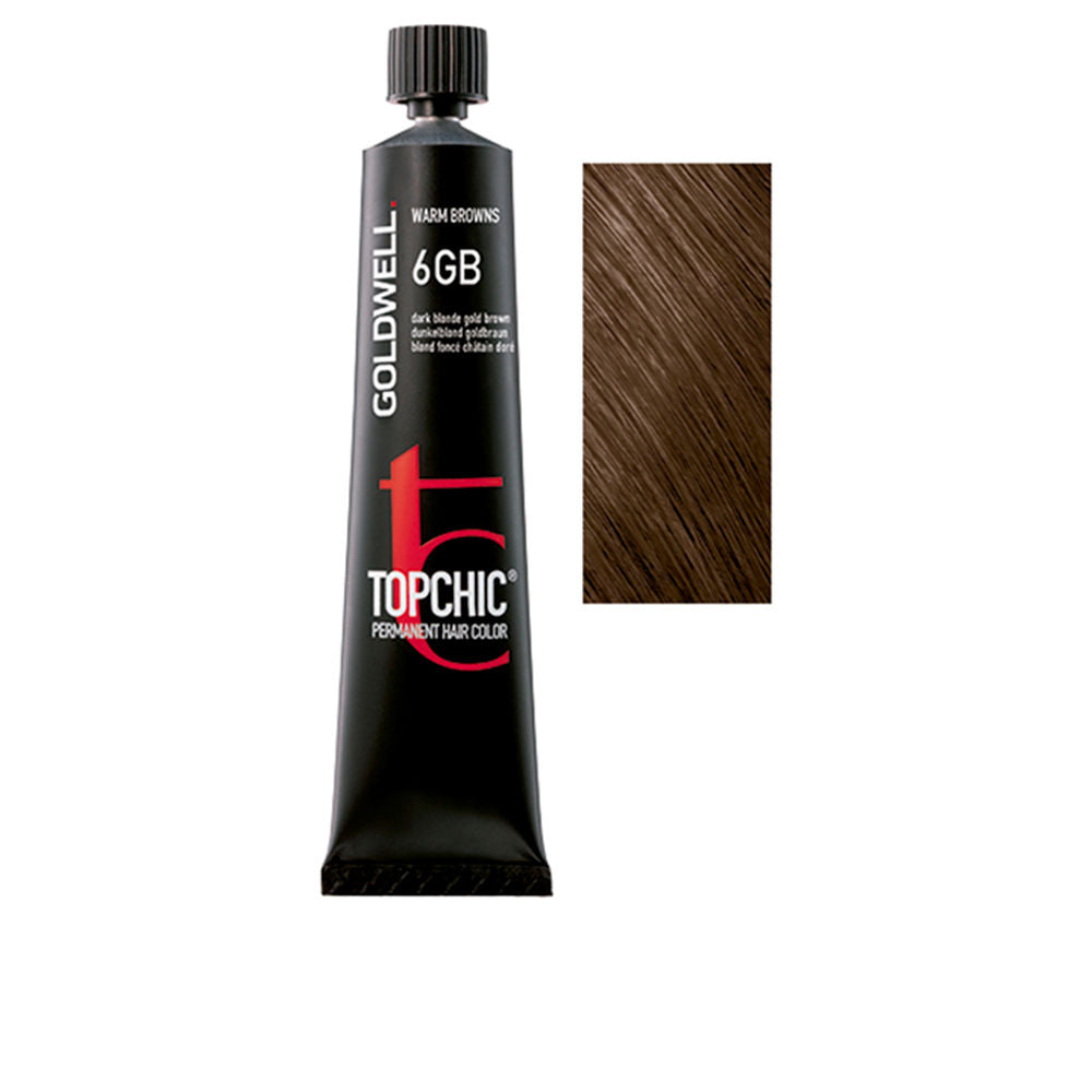 TOPCHIC permanent hair color #6GB 60 ml - Woman