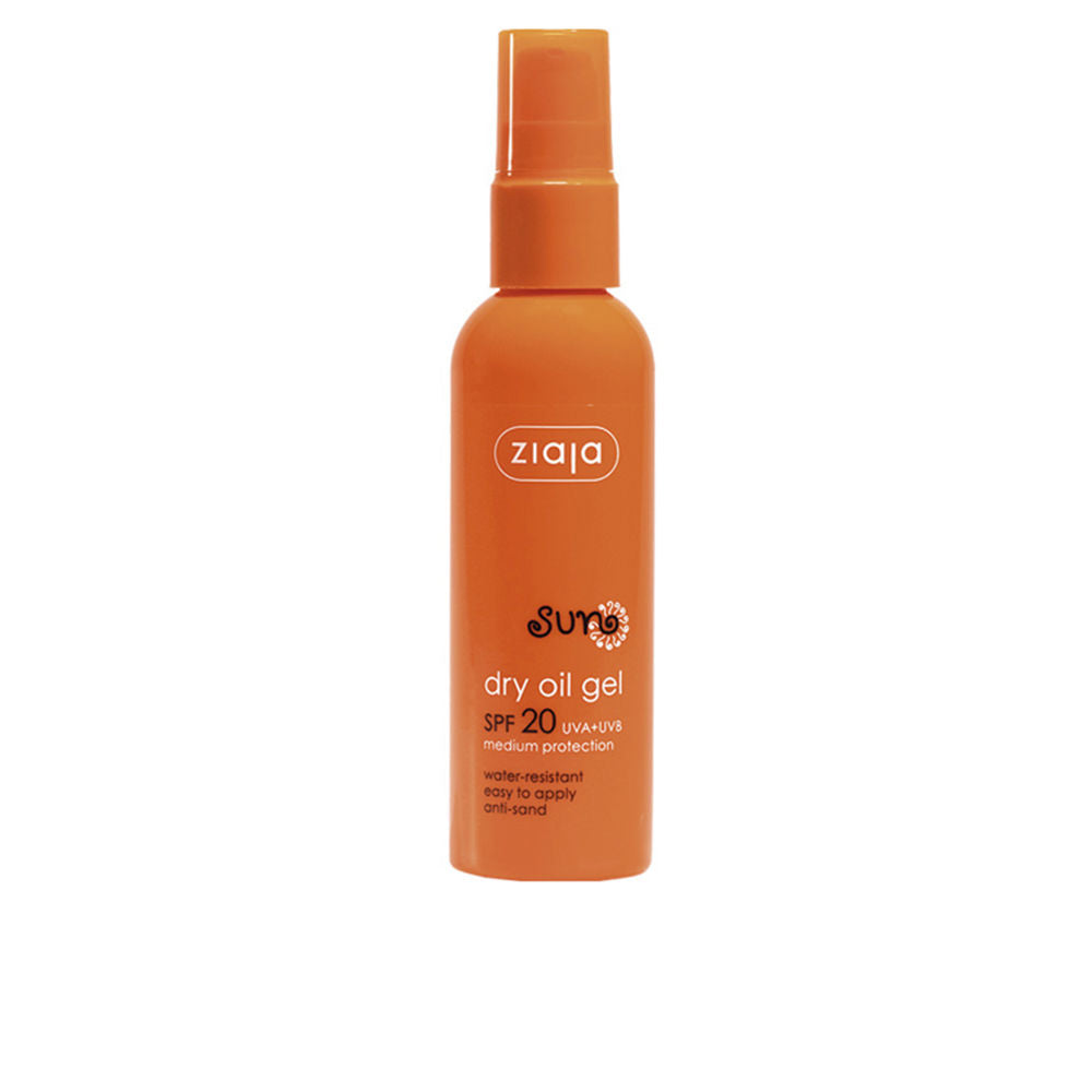 SUN GEL dry oil sunscreen SPF20 90 ml - Plureals