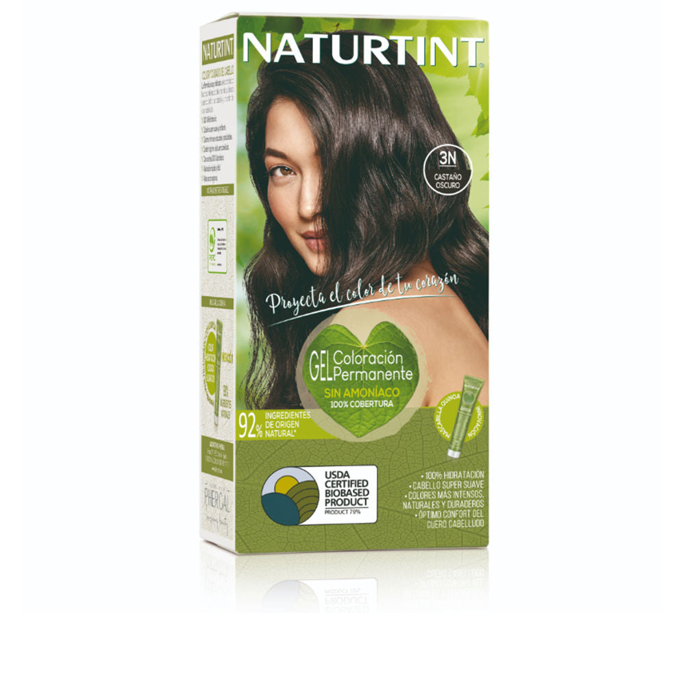 Coloration permanente sans ammoniaque — n°3N Châtain foncé naturel