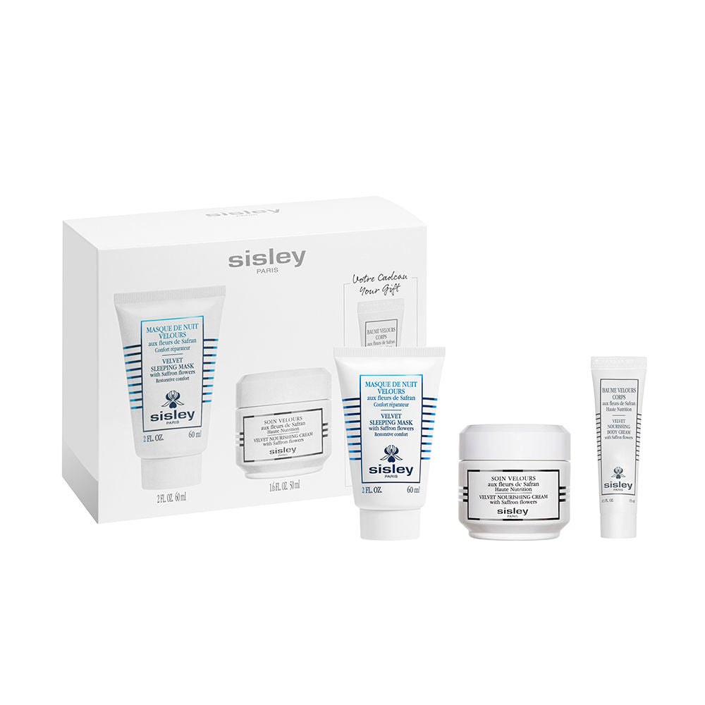 Coffret Soin Velours aux Fleurs de Safran Trio