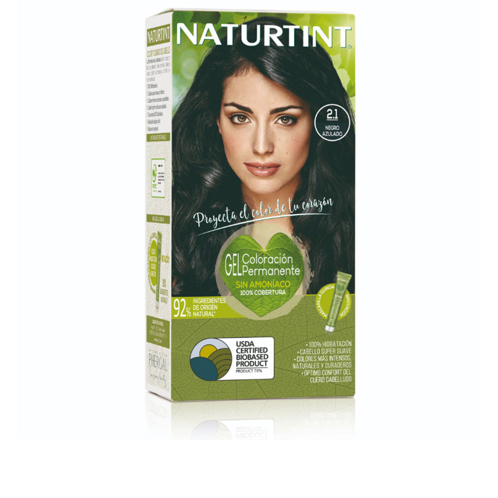 NATURTINT ammonia-free dye #2.1-Blue Black 170 ml - Plureals
