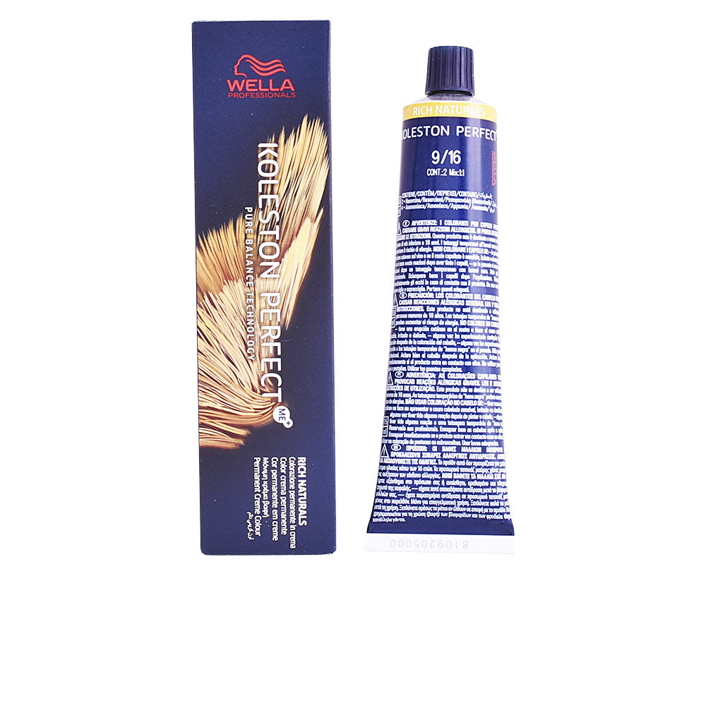 Coloration permanente — 9/16 Blond très clair cendré violine